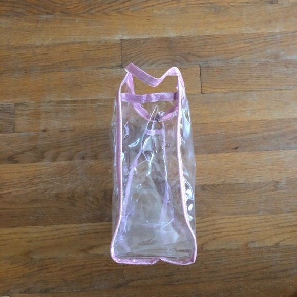 Large/Medium Pink Glitter Make-up Bag - Picture 2 of 5